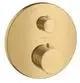 AXOR-HG-AXOR-Starck-Thermostat-Unterputz-mit-Absperrventil-Brushed-Gold-Optic-10700250 gallery number 1